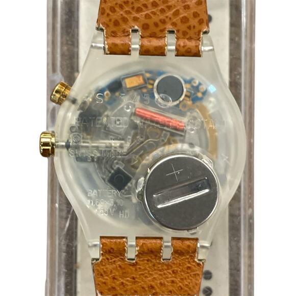 Swatch Watch TIERRA GK901 1996 Standard Gents Rare Swiss Made Quartz With Loomi - Picture 9 of 10